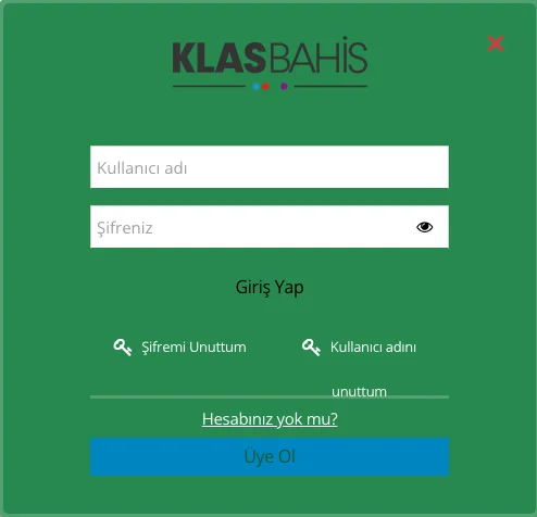 Klasbahis Giriş